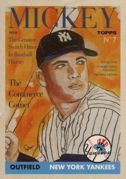 2021-22 Topps Project70 #262 Mickey Mantle Front