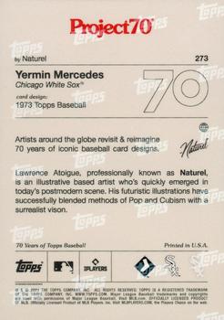 2021-22 Topps Project70 #273 Yermin Mercedes Back