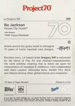 2021-22 Topps Project70 #280 Bo Jackson Back