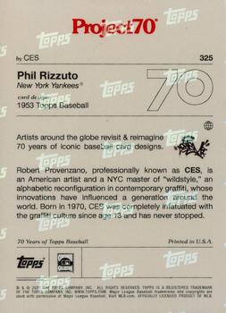 2021-22 Topps Project70 #325 Phil Rizzuto Back