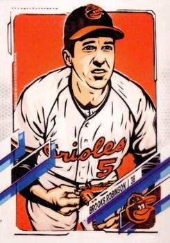 2021-22 Topps Project70 #333 Brooks Robinson Front