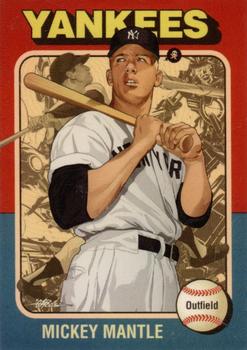 2021-22 Topps Project70 #371 Mickey Mantle Front