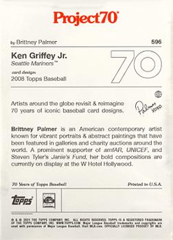 2021-22 Topps Project70 #596 Ken Griffey Jr. Back