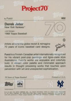 2021-22 Topps Project70 #602 Derek Jeter Back