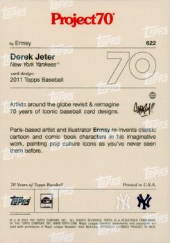 2021-22 Topps Project70 #622 Derek Jeter Back