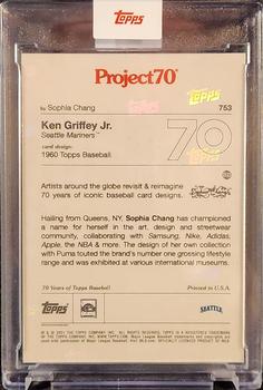 2021-22 Topps Project70 #753 Ken Griffey Jr. Back
