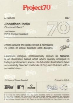 2021-22 Topps Project70 #867 Jonathan India Back