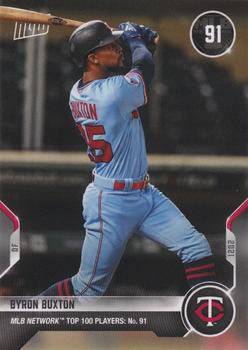 2021 Topps Now MLB Network's Top 100 #T-91 Byron Buxton Front