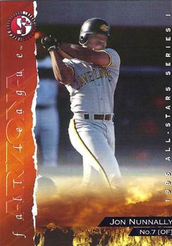 1995 SplitSecond Arizona Fall League All Stars #NNO Jon Nunnally Front