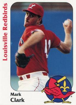 1991 Louisville Redbirds #2 Mark Clark Front