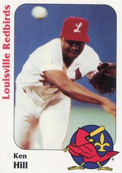 1991 Louisville Redbirds #4 Ken Hill Front