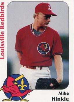 1991 Louisville Redbirds #10 Mike Hinkle Front