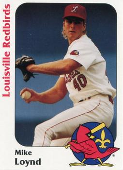 1991 Louisville Redbirds #11 Mike Loynd Front