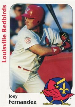 1991 Louisville Redbirds #15 Joey Fernandez Front