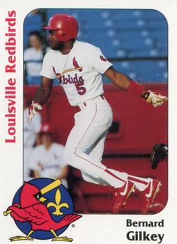 1991 Louisville Redbirds #23 Bernard Gilkey Front