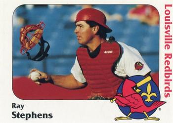 1991 Louisville Redbirds #27 Ray Stephens Front