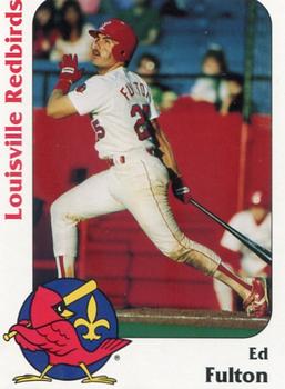 1991 Louisville Redbirds #28 Ed Fulton Front