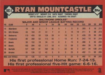2021 Topps - 1986 Topps Baseball 35th Anniversary Chrome Silver Pack (Series One) #86BC-8 Ryan Mountcastle Back