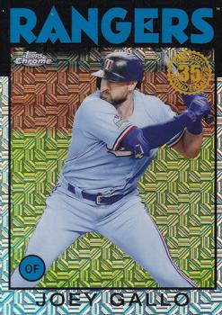 2021 Topps - 1986 Topps Baseball 35th Anniversary Chrome Silver Pack (Series One) #86BC-10 Joey Gallo Front