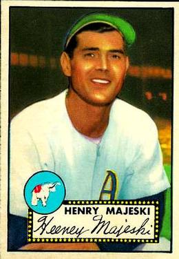 1952 Topps #112 Hank Majeski Front