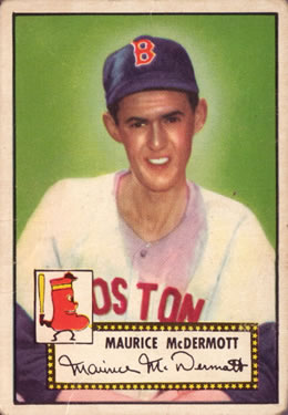 1952 Topps #119 Maurice McDermott Front