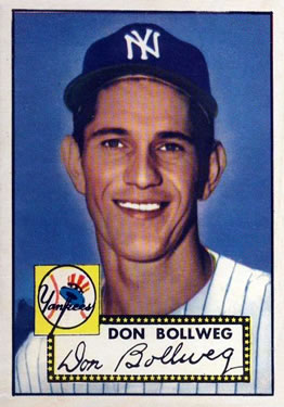 1952 Topps #128 Don Bollweg Front