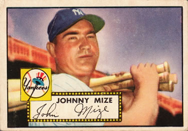 1952 Topps #129 Johnny Mize Front