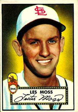 1952 Topps #143 Les Moss Front