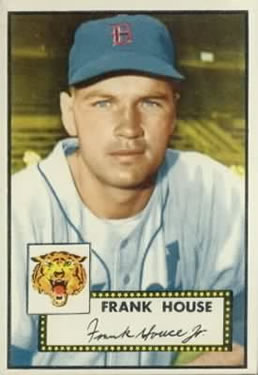 1952 Topps #146 Frank House Front