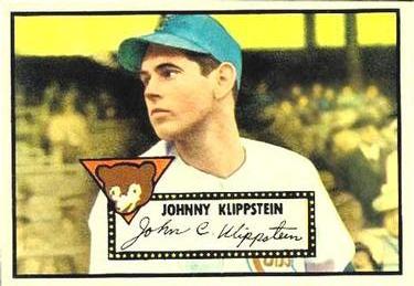 1952 Topps #148 Johnny Klippstein Front