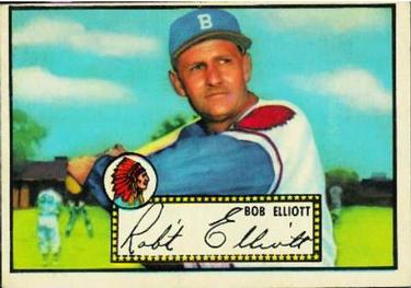1952 Topps #14 Bob Elliott Front