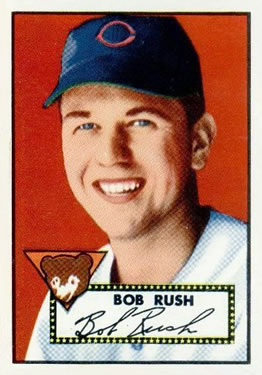 1952 Topps #153 Bob Rush Front