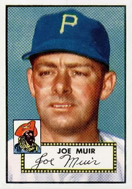 1952 Topps #154 Joe Muir Front