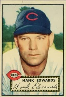 1952 Topps #176 Hank Edwards Front