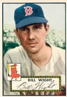 1952 Topps #177 Bill Wight Front