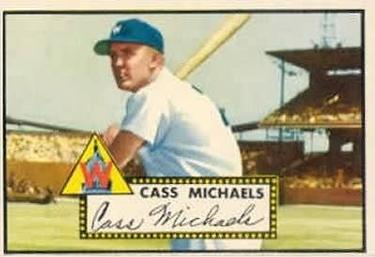 1952 Topps #178 Cass Michaels Front