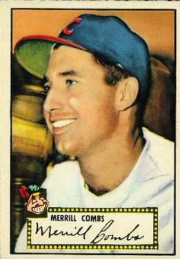 1952 Topps #18 Merrill Combs Front