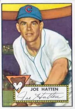 1952 Topps #194 Joe Hatten Front