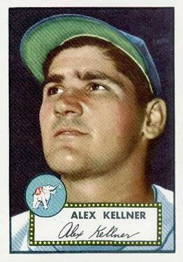 1952 Topps #201 Alex Kellner Front