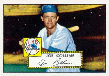 1952 Topps #202 Joe Collins Front