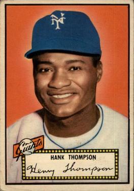 1952 Topps #3 Hank Thompson Front