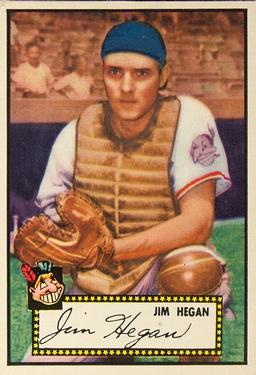 1952 Topps #17 Jim Hegan Front