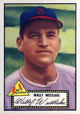 1952 Topps #38 Wally Westlake Front