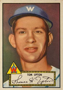 1952 Topps #71 Tom Upton Front