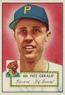 1952 Topps #236 Ed Fitz Gerald Front