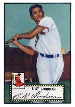 1952 Topps #23 Billy Goodman Front