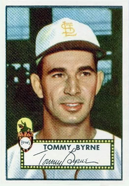 1952 Topps #241 Tommy Byrne Front
