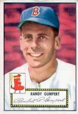 1952 Topps #247 Randy Gumpert Front