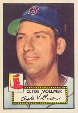 1952 Topps #255 Clyde Vollmer Front