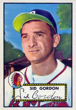 1952 Topps #267 Sid Gordon Front